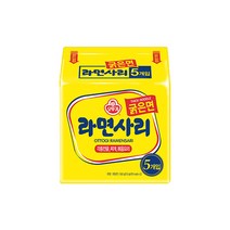 (실온)[오뚜기]라면사리 굵은면(봉지), 10개