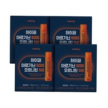 메디로그 하이퍼 아르기닌 6000 오르니틴 500 7병 x 4개, 없음