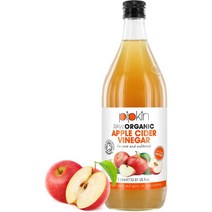 pipkin 피킨 1000ml Raw 애플 사과 사이다 식초 with The Mother 5% Acidity 비건