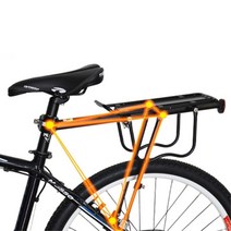 전기자전거 뒷자리 안장 알미늄 짐받이 MTB 렉 뒷자석 프레임 짐칸