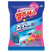 칠성 워터젤리 젤리추천 롯데 죠스바젤리 젤리셔스 과일젤리 대용량젤리 70G 8개, 28세트