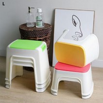 애즈 욕실 간이 의자 소 3COLOR 알뜰한 다용도의자 깔끔디자인, 색상선택:스카이, 단품