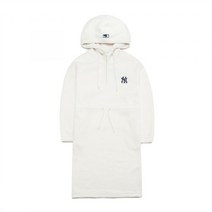 [국내 매장판] MLB 여성 후리스 원피스 NY Cream 254470