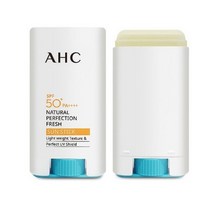 AHC 2021년 신제품 내추럴 퍼펙션 프레쉬 선스틱 17g (SPF 50+), 14개_하얀색 제형