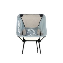 화이트동키 로우 캠핑용 초경량 휴대용의자 그레이 1개