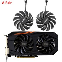 기가 바이트 AORUS Radeon RX 570 580 4G 비디오 카드 RX570 RX580 그래픽 쿨러 팬 88MM GPU 냉각 교체, [03] 2pcs, 03 2pcs