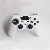 2.4G 컨트롤러 GAMEPAD 안 드 로이드 무선 조이스틱 JOYPAD OTG 변환기 PC/스마트 전화에 대 한 태블릿 PC 스마트 TV 상자, white|스페인