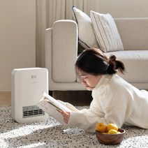 가정용 사무실용 소형 미니 무소음 ptc 온풍기 열풍기 난방기 히터 휴대용 탁상용, 화이트
