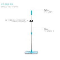 가정 거실 바닥청소 밀대청소기 매장 방청소밀대 걸레, 1개