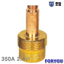 Foryou14959 호암 가스렌즈바디 파이 50mm 대형 1개 집게 공구 홀더 용접부품