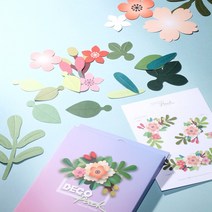아트박스/DNA디자인스튜디오 데코팩_페이퍼 플라워 / 선물포장 / 꽃만들기 / 종이꽃, 모노 리프