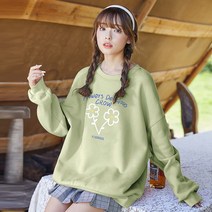 핑크비 들꽃맨투맨 주니어 초등학생 중학생 여아 옷 긴팔 티셔츠 3colors