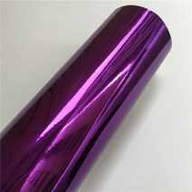 은박단열재 바닥 단열재 외벽 스티로폼 Stretchable 블랙 광택 실버 미러 크롬 비닐 필름 랩 자동차 호일, 10 Purple_03 152X40 CM