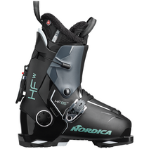 Nordica 스키신발 HF 85 W Ski Boots Womens 2024, Black/Anthracite/Green, 24.5
