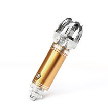 산소발생기 12V 자동차 공기 청정기 음이온 이오나이저 먼지 제거 연기 홈 오피스, 02 golden