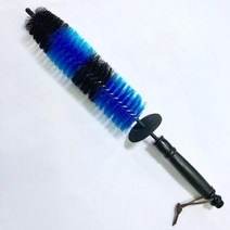 크롬휠복원 크롬붓페인트 자동차 휠 브러시 확장 핸들 엔진 그릴 휠 타이어 림 청소 워시 탄성 와이어, 02 02