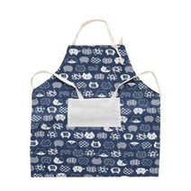 남자 여자 카페 주방 실외 캠핑 앞치마 캣츠블루Y/NPD:YD2003Y +P1, 유판다 본상품선택, 유판다 본상품선택
