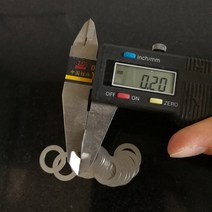 고압 세척기 세차 휴대용 펌프 산업용 분무 1개 두께 0.2 미리메터 스테인레스 스틸 플랫 와셔 초박형 가스, 29 9x13x0.2 (20Pcs)