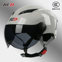 BLD 베일리 3C 인증 여름 여성 남성 자외선 차단 사계절 헬멧 배달 오토바이 스쿠터 바이크 라이딩 헬멧, L