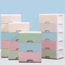더준 플라스틱 틈새수납장 화이트 거실 베란다 슬림 다용도 이동식 폭좁은수납장, 마카롱45CM(3단)