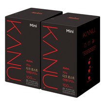 [G] 카누 미니 다크 100T 2개+사은품2개