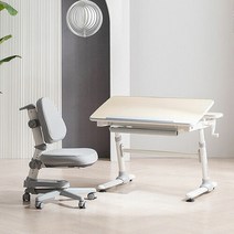 위드그로우 아이비 2.0 높이각도조절 책상+지니의자 Y302S SET, 책상블루+의자그린+의자커버퍼플