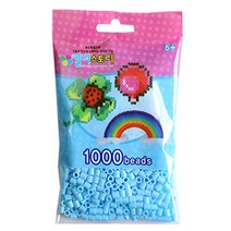 컬러비즈 5mm55g1000개900원, S59_싱글비즈 연하늘(Light-Sky), 1000개
