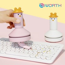 미니오리 데스크탑 진공 청소기 디월스 C503 미니 무선청소기, 큐티오리(C503-1)옐로우