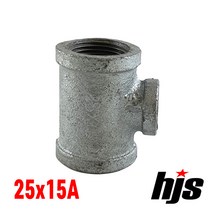 철 이경티 T 25x15A / 이경 티 배관 자재 부속 소켓 연결 나사 보일러 수도