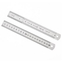 스틸자 20cm 200mm 철자 스텐 쇠 자 DD-10022 15cm 30cm 알루미늄자 스틸자제작 판촉tkan855, &상품선택&