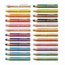 스타빌로 우디 3in1 색연필 낱개, 파스텔레드