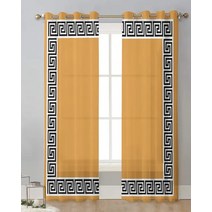 예쁜 커튼 창문 커텐 가림막 블랙 심플 중국 패턴 얇은 명주 그물 거실 장식 투명 커튼 침실 주방 보일 쉬폰 드레이프