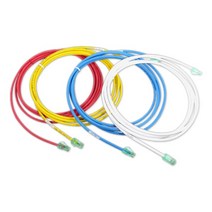 LS전선 CAT.6A UTP 랜케이블 3m/LS-PC-UC6A-WT-K-030/초슬림/패치코드/10Gbps 기가비트 인터넷선/500MHz 대역폭/트위스트 페어/크로스필러, 레드(3M)