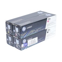 HP Topshot Laserjet Pro 200 M275nw 적용기종 정품토너 4색1세트 검정 1200매 / 칼라 1000매 CE310A/CE311A/CE312A/CE313A, 1개, 검정+칼라
