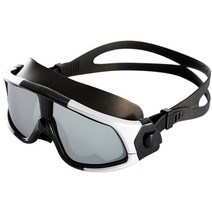 해녀수경 물안경 스쿠버 잠수안경 고글형, 코팅 블랙 그레이 미러