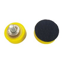 유츠 1인치 벨크로 백업 패드 샹크 6mm 에어샌더기용, 1개