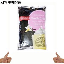 식자재 도매) 바닐라크림(빅트레인 1.59Kg) 1개, 상세페이지 참조, 상세페이지 참조, 상세페이지 참조
