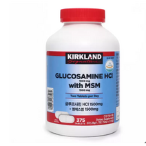 커클랜드 시그니춰 글루코사민HCI 1500mg+엠에스엠1500 mg 코스트코, 375정, 3개