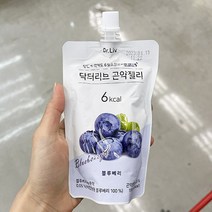 닥터리브 곤약젤리 (블루베리)150g x 5개 일반포장, 종이박스포장, 150g