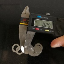 고압 세척기 세차 휴대용 펌프 산업용 분무 1개 두께 0.2 미리메터 스테인레스 스틸 플랫 와셔 초박형 가스, 50 18x25x0.2 (20Pcs)