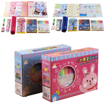 초등 입학 필수 종합 문구세트 준비물 신학기 예비초등 어린이 학용품 유치원 졸업 선물, 여아용