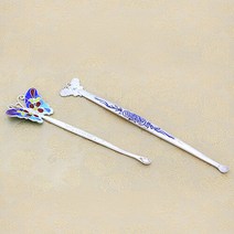 [박씨상방] 명품 은공예 귀이개 (칠보) (금은세공작가 박영준 작품), 문양칠보