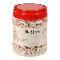 목다보 목심 (8mm/4종류) 나무못, 8x60mm_약250개입