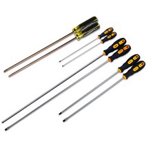 롱 드라이버 십자 일자 6x500mm 긴 드라이버 복합기 복사기 수리용 대형 특대 빅 50cm, 일자 6x300mm개