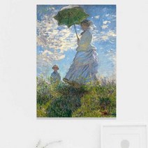 [바보사랑] 주문제작 액자 모네 Woman with a Parasol, 모델/구분:양산을쓴여인/주문액자, 상세 설명 참조