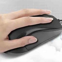 인체공학 설계 땀이 차지 않는 LG USB 유선 마우스 M-