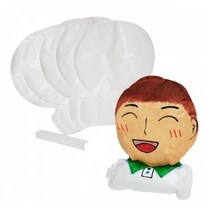 밤토리상사 얼굴 풍선 만들기 유치원 어린이집 돌봄교실 돌봄 초등 초등학교 수업 재료 교재 얼굴컬러룬 컬러룬색칠풍선 얼굴꾸미기만들기 컬러룬그리기풍선, 풍선(얼굴10개입)