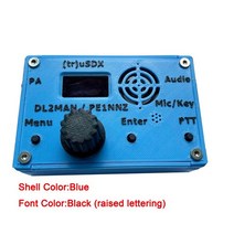Tr uSDX usdx 트랜시버 5 밴드 멀티 모드 QRP 전용 케이스 박스 하우징 PE1NNZ 및 DL2MAN, 04 Shell Blue