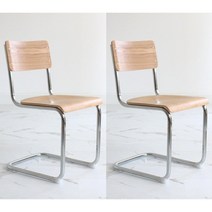 세스카1 체어 2p세트 (국내배송), 내추럴, 1개