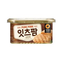 청정원 맛있는밑반찬 잇츠팜 통조림 햄 순돈육 추천 190g 자취 캠핑음식 간단한요리 간편식, 30개